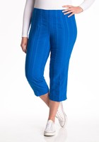 KJ Brand Ladies Capri Length Trousers in COBALT